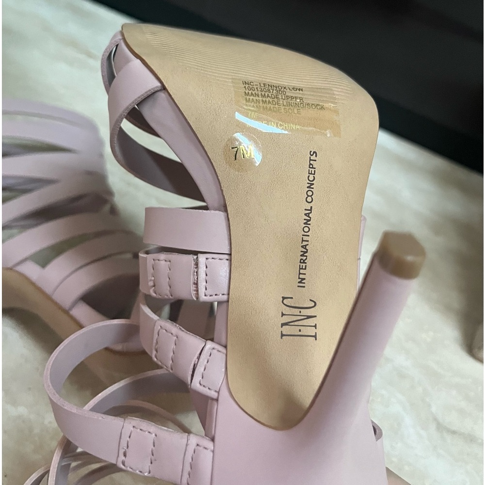 NWT INC International Concepts Women’s Lennox Gladiator Heels - Picture 12 of 14